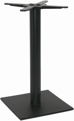 Stolová noha centrální BD 004/400x400 výška 730mm nerez matná