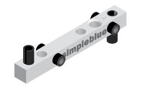 SEVROLL 20238 Simple/Blue montážní přípravek pro lamino 10/18mm