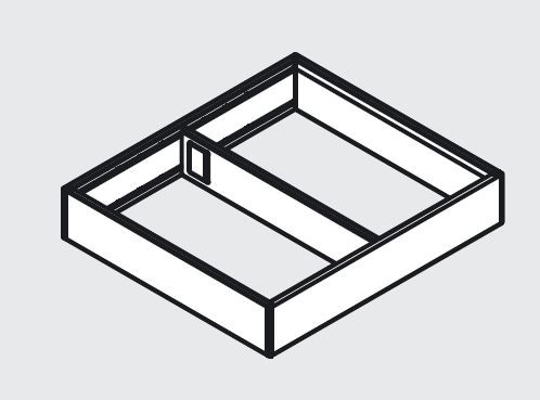 BLUM ZC7S300RHU Ambia Line rámeček dub bardolino