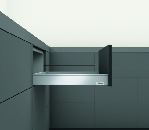 BLUM 770N4502S Legrabox, bočnice N 450mm, šedá