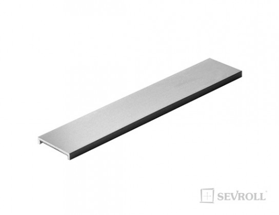 SEVROLL 02334 profil "U" Mini pro lamino 18mm 3m stříbrná