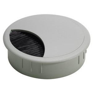 HETTICH 9081332 kabelová průchodka 60 mm šedá