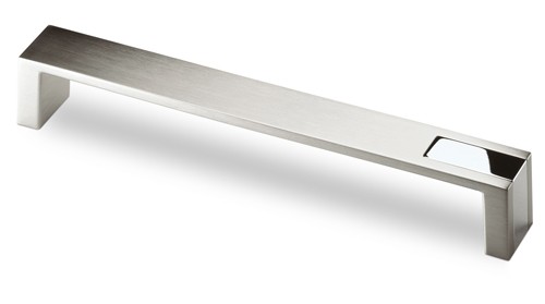 HETTICH 9105735 Úchytka Intra 192 imitace nerezi/chrom lesklý