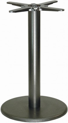 Stolová noha centrální BM 025/430 výška 1100 mm šedá RAL 9006