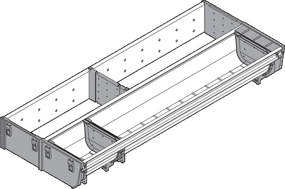 BLUM ZSI.500KI2N Orga Line příborník 500