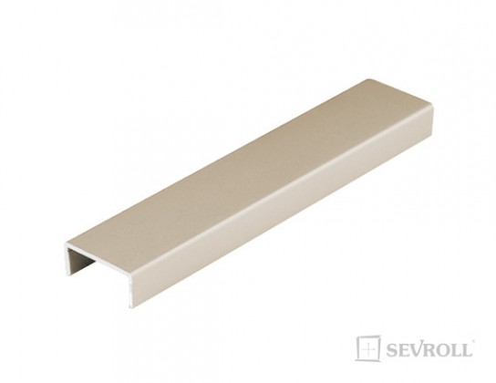 SEVROLL 00029 profil "U" pro lamino 18mm 3m oliva