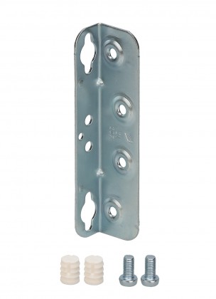 HETTICH 25189 postelový spojovací úhelník, 127 mm