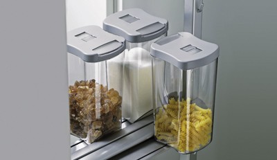 HETTICH 41171 sada, 4 dózy s víčky Dispenza