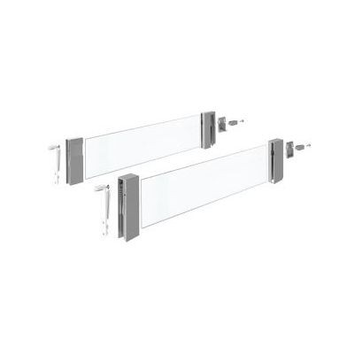 HETTICH 9194823 Atira DesignSide 176, 520mm, sklo, stříbrná