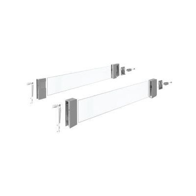 HETTICH 9194802 Atira DesignSide 144, 520mm, sklo, stříbrná