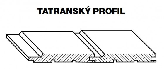 Palubky RT SMRK AB TATRAN 4000/96/12,5 (1 BAL = 10ks - 3,84m2