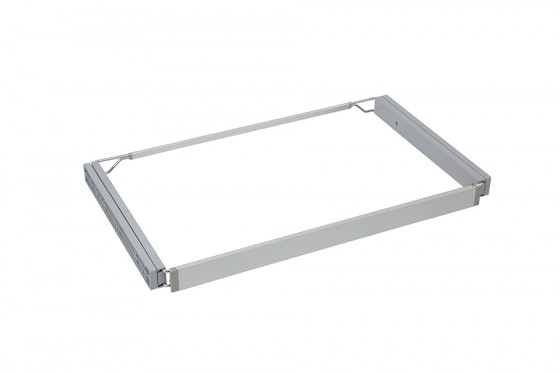 VIBO šatní rám, 690-760mm, tlumený celovýsuv