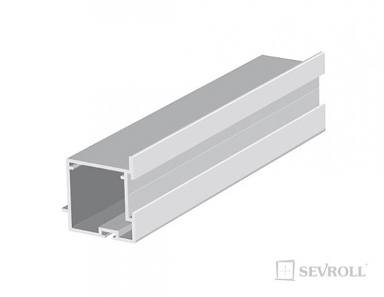 SEVROLL 04094 Pax úchytová lišta 4mm 2,7m stříbrná