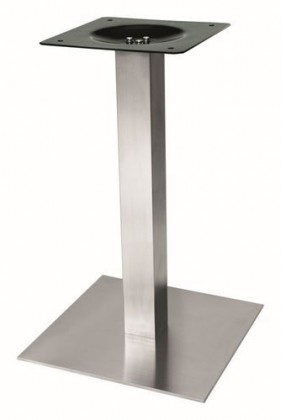K-STRONG Stolová noha centrální 450x450mm 730mm nerez