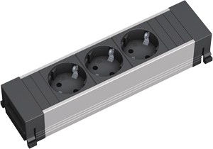BACHMANN 317.100 zásuvková jednotka 3x 230V Schuko