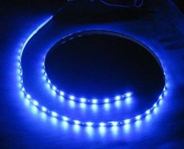 SAL LED pásek 4,8W/m 12V 8mm modrá IP20