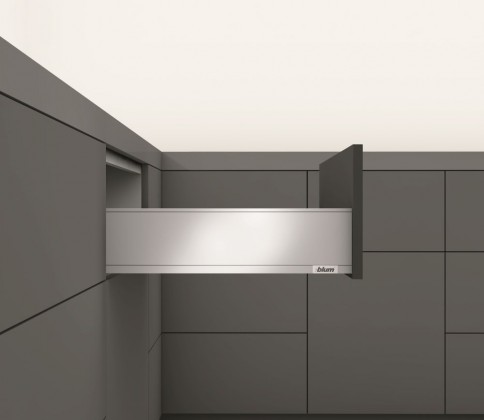 K-BLUM Legrabox, zásuvka K 450mm/70kg, Tip-on, bílá, Expando