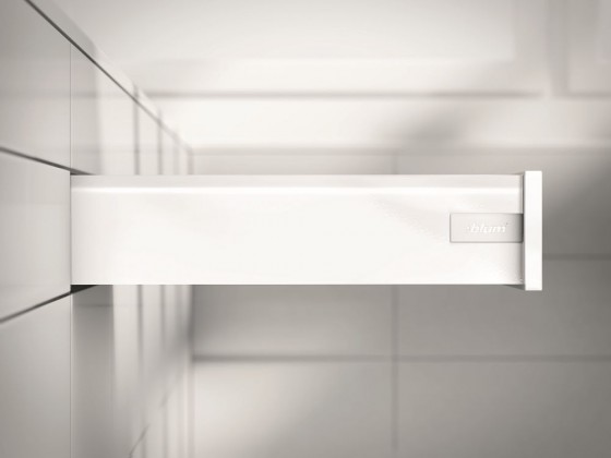 K-BLUM Antaro, zásuvka K 500mm/65kg, Blumotion/TOB, bílá, Inserta