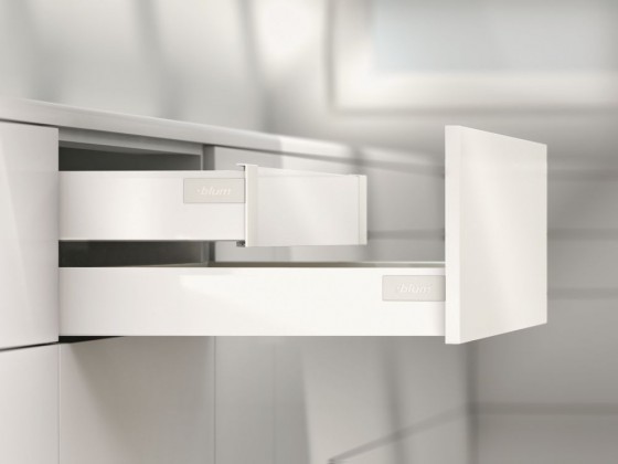 K-BLUM Antaro, zásuvka M 650mm/65kg, Blumotion/TOB, šedá, Inserta