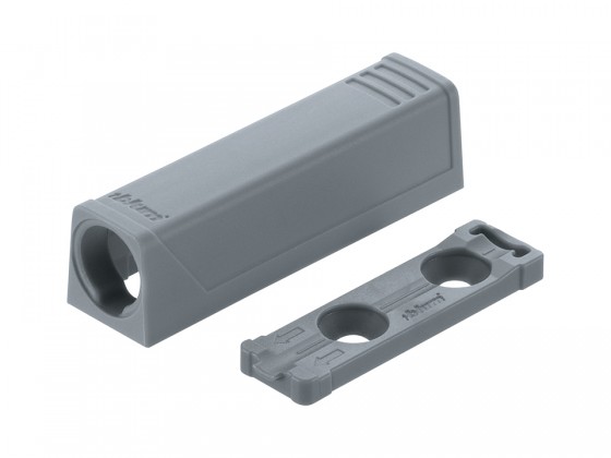 BLUM 956.1201 Tip-on adaptér, přímý, 50mm, šedá