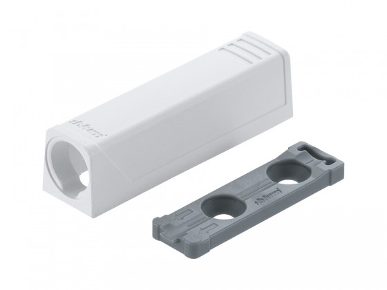 BLUM 956.1201 Tip-on adaptér, přímý, 50mm, bílá