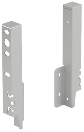 HETTICH 9150643 ArciTech příchytky zad/186 mm stříbrné L+P