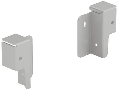 HETTICH 9150630 ArciTech příchytky zad 78 stříbrná L+P