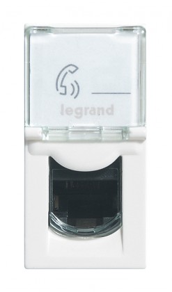 LEGRAND Pop-up díl 1 x RJ45 bílá 76561 (jednomodulová)