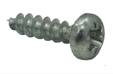 StrongFix Vrut PZ 3,5x25 půlkulatá hlava zinek bílý PZ2