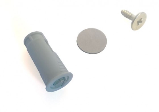 IF zápustný magnet K-Lock 10x27mm šedá