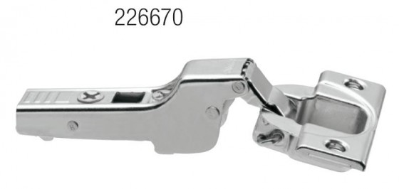 BLUM 70T3650.TL závěs, polonaložený, Tip-on, vrut, 110°