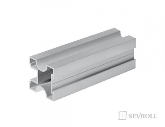 SEVROLL 03173 Karat úchytová lišta 10mm 2,7m stříbrná