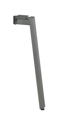 MILADESIGN stolová noha Mobilar M6301–N černá