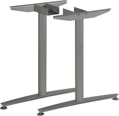 MILADESIGN podnož středová noha Linear LN3302 stříbrná