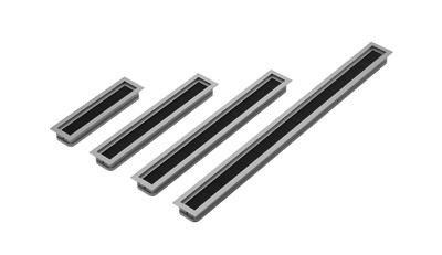 HETTICH 9133408 kabelová průchodka 53/400 mm hliník