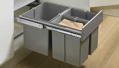 HETTICH 9132346 Odpadkový koš Bin.it Trio 400 mm