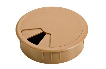 HETTICH 9131028 kabelová průchodka 60 mm plast buk