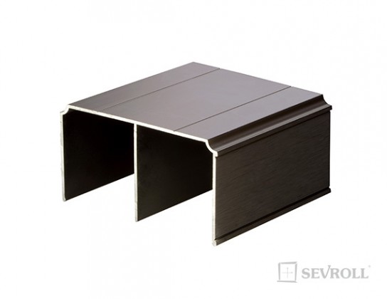 SEVROLL 03121 Gemini horní vedení 3m oliva tmavá kartáčovaná