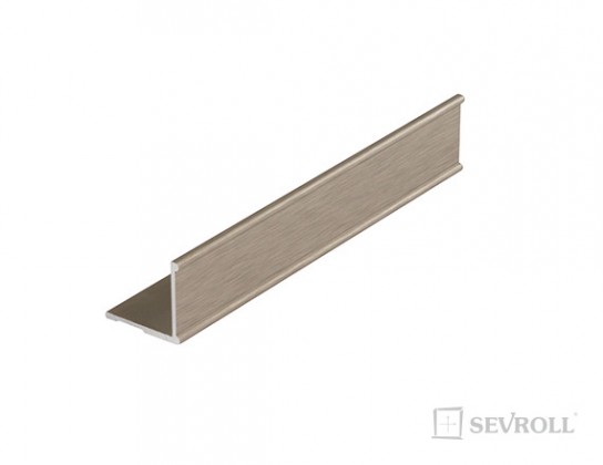 SEVROLL 02936-Y úhelník K2 Decor 3m oliva kartáčovaná