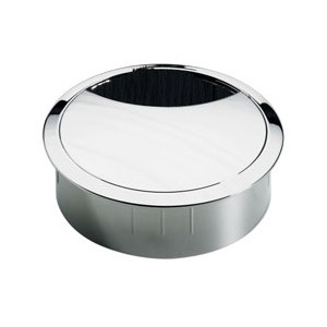 HETTICH 45864 kabelová průchodka 80 mm chrom