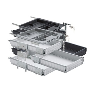 HETTICH 41065 kontejner sada 392/730 mm hliník