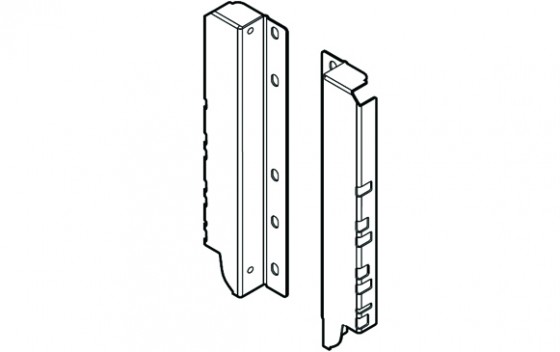 BLUM Z30D000SL Antaro, držák zad D, bílá