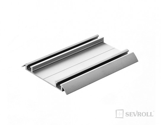 SEVROLL 02851 Doubler II spodní vedení 3m stříbrná
