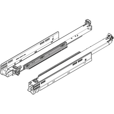 BLUM 766H5200T Movento, celovýsuv 520mm/70kg, Tip-on