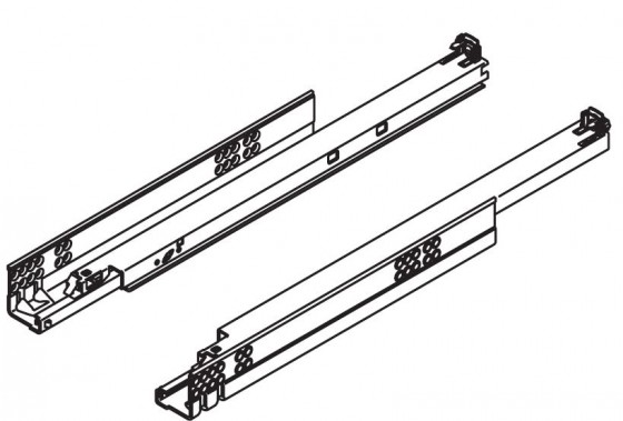 BLUM 560H6000B Tandem, celovýsuv 600mm/30kg, Blumotion