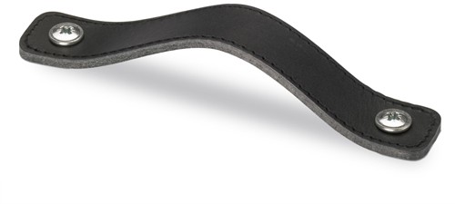 HETTICH 9071841 Úchytka NICA kožená/126/96 mm černá kůže