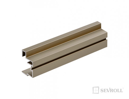 SEVROLL 04551 Faworyt II úchytová lišta 16/18mm 2,7m oliva