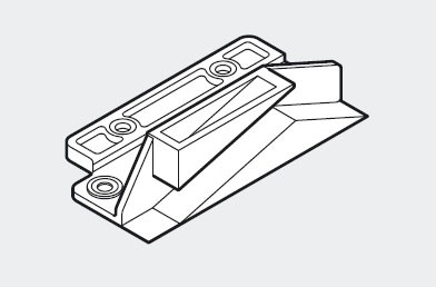 BLUM 295.5300 Metabox, adaptér pro centrální zámek, bílá