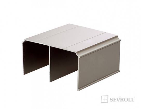 SEVROLL 02499-Y Gemini horní vedení 3m oliva kartáčovaná