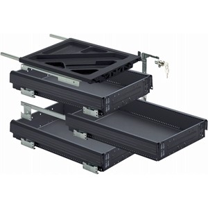 HETTICH 77602 kontejner sada 392/530 mm černý